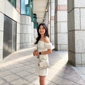 Off-the-Shoulder Short Dress